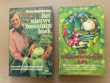 2 Boeken - De Milieuvriendelijke Moestuin, Verzenden, Gelezen, Moestuin