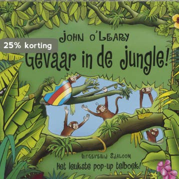 GEVAAR IN DE JUNGLE! 9789062494934 J. OLeary, Boeken, Kinderboeken | Baby's en Peuters, Verzenden, Gelezen, J. O'Leary