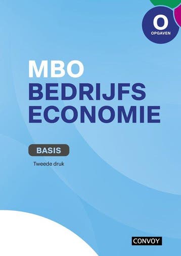 9789463175425 MBO Bedrijfseconomie Basis Opgavenboek, Boeken, Schoolboeken, Verzenden, Zo goed als nieuw, H.M.M. Krom