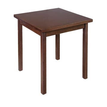 Tafel London - Noten - B 80 x D 70 CM - G-Line, Verzenden, Nieuw in verpakking