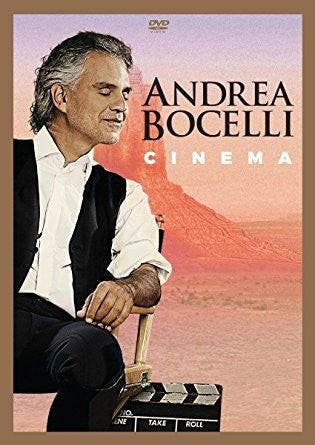 Andrea Bocelli - Cinema (DVD-V, Album) 44007629505, Verzenden, Nieuw in verpakking