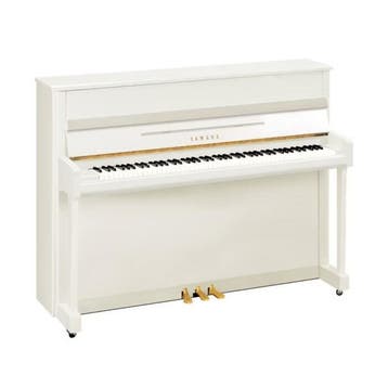 Yamaha B2E TC3 PWH messing TransAcoustic 3 piano, Nieuw, Wit, Piano