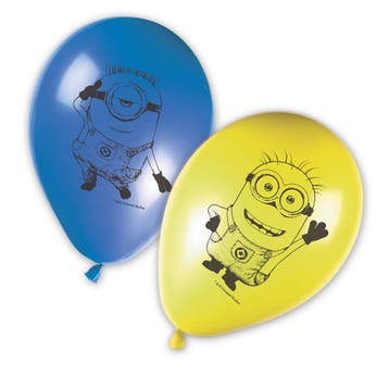Minions The Rise Of Gru Ballonnen (8st), Ophalen of Verzenden, Nieuw