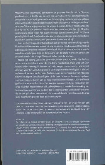 Tien stellingen tegen Confucius 9789086870455 C. Defoort, Boeken, Verzenden, Zo goed als nieuw, C. Defoort
