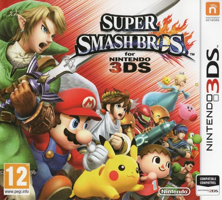 Super Smash Bros. for Nintendo 3DS - Nintendo 3DS - PAL EUR…, Spelcomputers en Games, Games | Nintendo 2DS en 3DS, Zo goed als nieuw