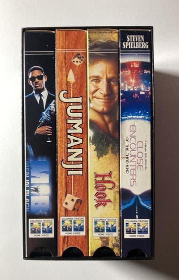 SPIELBERG X4 BOXSET: MEN IN BLACK / JUMANJI / HOOK / CLOSE, Verzenden, Gebruikt
