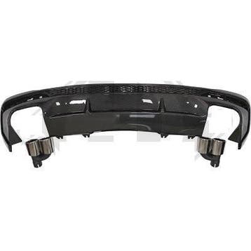 Achterbumper Diffusor Audi A4 B9 19- S4 Look S-Line Carbon, Ophalen of Verzenden, Nieuw