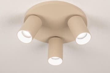 Rietveld Spots - Beige, Zand - Metaal, Aluminium, Verzenden, Nieuw