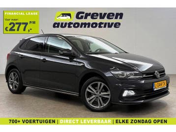 Volkswagen Polo 1.0 TSI R-Line | Camera | Cruise | Carplay, Automaat, Stof, Euro 6, Nieuw