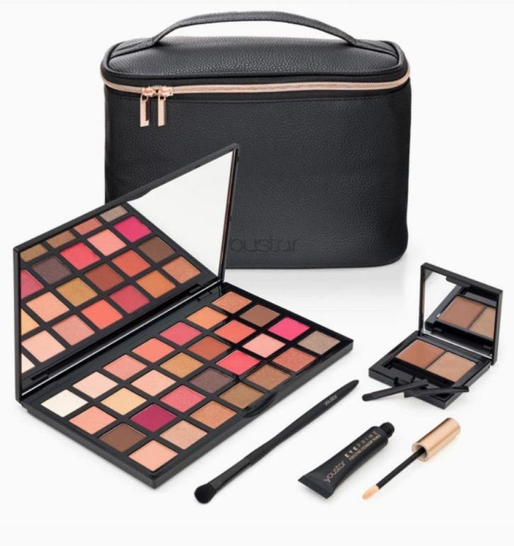 Beauty Make-up Tasje - Set van 5 producten en tas - OGEN, Sieraden, Tassen en Uiterlijk, Uiterlijk | Cosmetica en Make-up