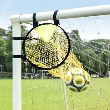 Voetbal Target Net – Trainingsnet met Verstelbare Band, Verzenden, Nieuw