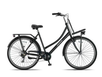 Crown Berlin Transportfiets 28 inch 7V - Mat Zwart, Fietsen en Brommers, Fietsen | Dames | Damesfietsen, Verzenden, Nieuw, Overige merken