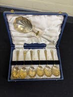 EPNS - Bestekset voor 6 personen - Zilver, Hout, Messing,