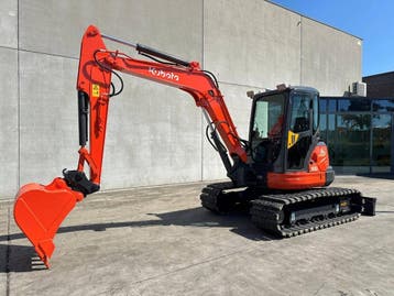 Veiling: Midigraafmachine Kubota KX161-3SZ Diesel 2013, Ophalen, Graafmachine