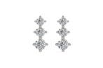 Oorbellen - 14 karaat Geel goud - 3.11ct. tw. Diamant, Sieraden, Tassen en Uiterlijk, Oorbellen, Nieuw