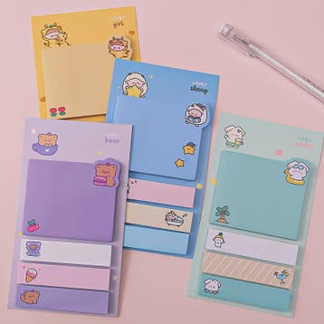 Schattige Kawaii Memo Blokjes met Dieren - Leuke Sticky Note, Verzenden, Nieuw