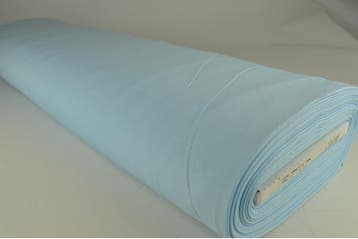Lichtblauw brandvertragende stof  - Goedkoop op rol, Blauw, 120 cm of meer, Ophalen of Verzenden, Polyester