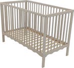 MamaLoes Luno Wave Beige 60 x 120 cm Ledikant, Verzenden, Nieuw
