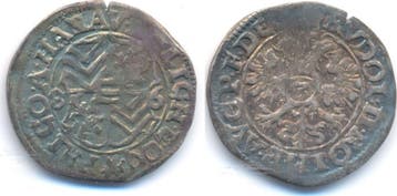 3 Kreuzer Woerth 1598 Hanau Lichtenberg: Philipp V, 1570-..., Verzenden
