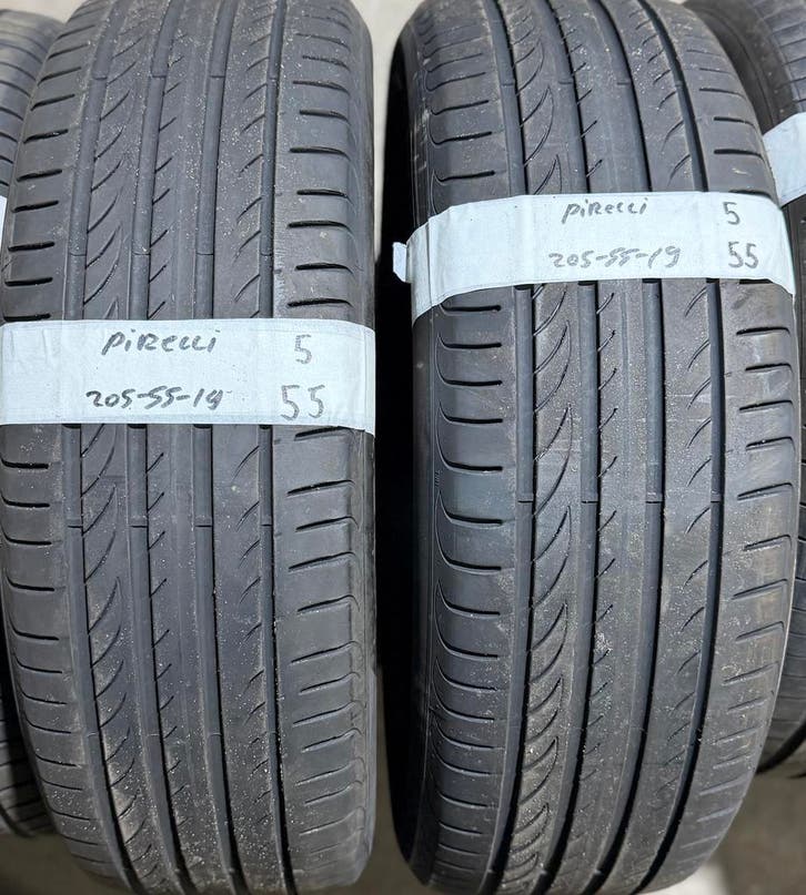 2x205-55-19 Pirelli Zomer 2x5m €55 Per Band 205 55 17, Auto-onderdelen, Banden en Velgen, 19 inch, Zomerbanden, 205 mm, Personenwagen