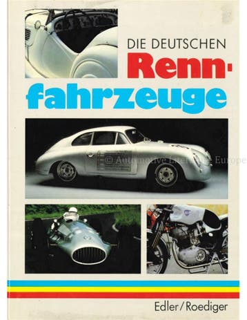 DIE DEUTSCHEN RENNFAHRZEUGE, Nieuw, Author