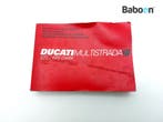Instructie Boek Ducati Multistrada 620 2005-2006 IT, EN, FR,, Motoren, Verzenden, Gebruikt