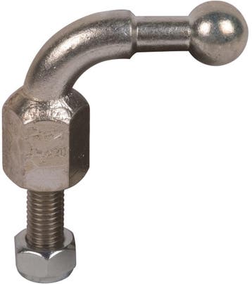 Dehn vaste kogelpunt 25mm schuin met schroefdraadbout M16 -, Verzenden, Nieuw, Overige typen