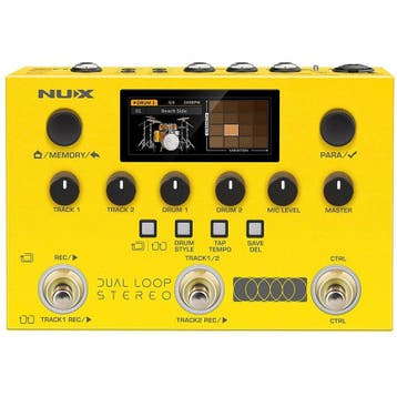 (B-Stock) NUX NMA-3DLS Dual Loop Stereo looper effectpedaal, Verzenden, Nieuw