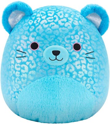 Squishmallows - Sarge - Blue Jaguar W/Iridescent Spots 30cm, Ophalen of Verzenden, Zo goed als nieuw