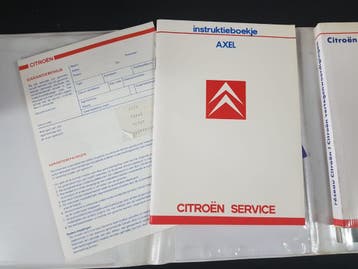 1988 CITROËN AXEL BOORDMAP INSTRUCTIEBOEKJE NEDERLANDS, Auto diversen, Handleidingen en Instructieboekjes, Verzenden