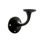 Trapleuning houder zwart vlak - opschroevend - De Oude De..., Ophalen of Verzenden, Nieuw, Koper of Messing, Overige typen