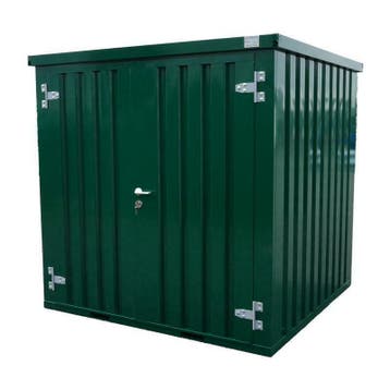 / 8ft  / groene demontabele container kopen/opslag op=op