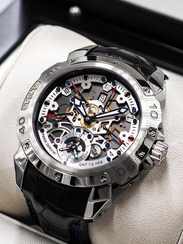 Pierre DeRoche - Royal Retro GMT - Zonder minimumprijs -, Nieuw