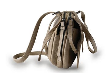 Bg Berlin Schoudertas Beige, Verzenden, Zo goed als nieuw, Beige
