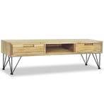vidaXL Tv-meubel 120x35x35 cm massief teakhout, Huis en Inrichting, Kasten | Televisiemeubels, 100 tot 150 cm, Verzenden, Nieuw