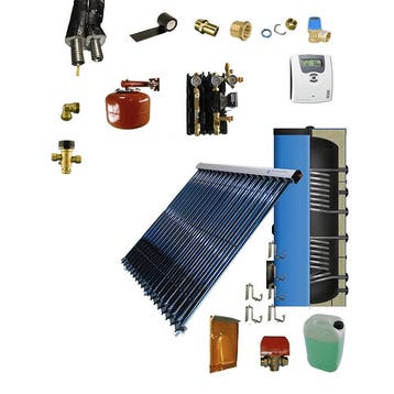 CV verwarming en tapwater zonneboiler 200L+ Prisma Pro 18 5, Verzenden, Nieuw