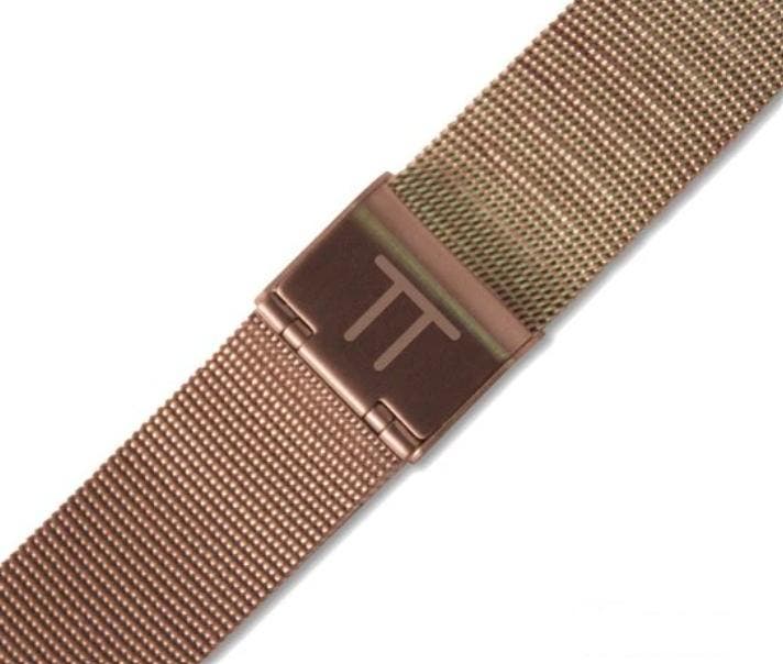 Rosé Goud Unisex Verwisselbaar Horlogebandje van Gewoven, Sieraden, Tassen en Uiterlijk, Horloges | Dames, Verzenden