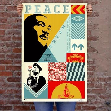 Shepard Fairey (OBEY) (1970) - Dreams of Peace
