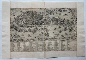 Europa - Italië / Venetië; Donato Bertelli - Venetia -, Boeken, Atlassen en Landkaarten, Nieuw