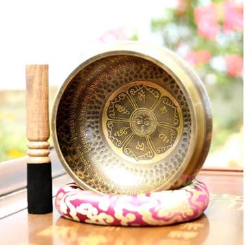 Tibetaanse Klankschaal – Messing Singing Bowl Meditatie, Verzenden, Nieuw