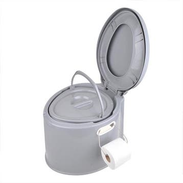 ProPlus Draagbaar campingtoilet - 7 liter - lichtgewicht..., Caravans en Kamperen, Ophalen of Verzenden, Nieuw
