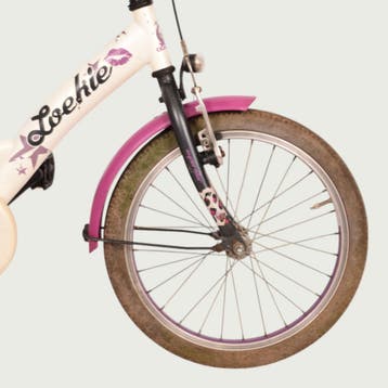 Loekie kinderfiets 18 inch, Fietsen en Brommers, Fietsen | Kinderfietsjes, Ophalen of Verzenden, Gebruikt, Loekie