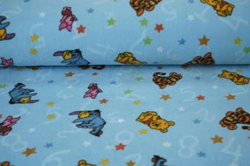 Disney Fleece Winnie The Pooh Blauw, Nieuw
