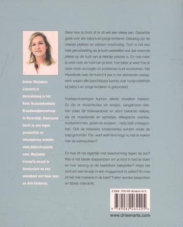 Handboek over de huid / 0-4 jaar 9789082464405, Verzenden, Zo goed als nieuw, Marjolein Leenarts