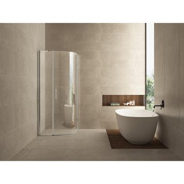 Wiesbaden Curf Douchecabine Kwartrond met 1 Draaideur Rechts, Ophalen of Verzenden, Nieuw, Glas