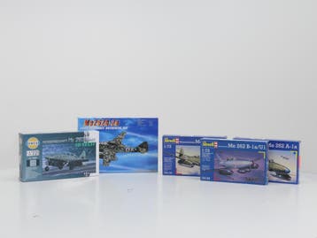 Schaal 1:72 5 bouwpakketten duitse straaljagers/ Me 626 2..., Ophalen of Verzenden, Gebruikt, Overige merken