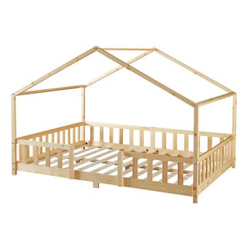 [en.casa] Kinderbed Treviolo met uitvalbeveiliging 120x200 c, Verzenden, Nieuw