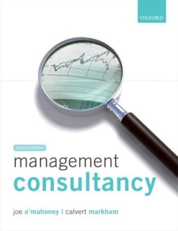 Management Consultancy 9780199645473, Zo goed als nieuw