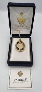 Fabergé ei - medaillon - Fabergé - verguld, Nieuw