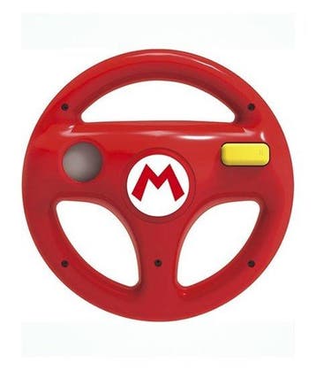Hori Wii U Wheel Mario Kart 8 Mario, Ophalen of Verzenden, Zo goed als nieuw